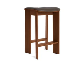 Chisel 30 Bar Stool H65, walnut / Grano chocolate