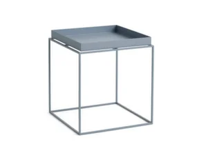 Tray Table 40x40, pigeon blue