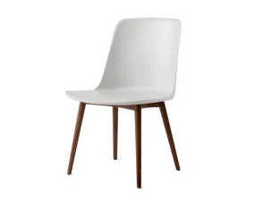 Rely Side Chair HW71, walnut / oyster