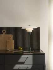 PH 3/2 Table Lamp, glossy dark green