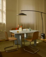 Brink Chair Cantilever, oak / chrome