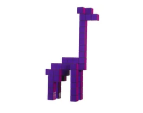 Panton Cubes Giraffe, duo-tone
