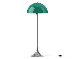 Panthella 500 Floor Lamp, original opal green