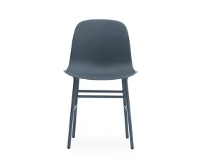 Form Chair Steel, blue