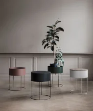 Plant Box Round, cashmere