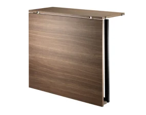 String Folding Table, walnut/black
