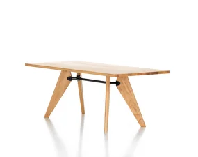 Table S.A.M. Bois 180 cm, natural solid oak