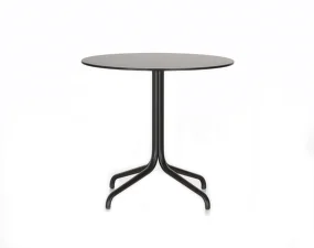 Belleville Bistro Table, dark oak veneer