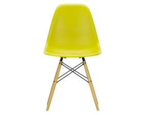 Eames Plastic Side Chair DSW RE, mustard