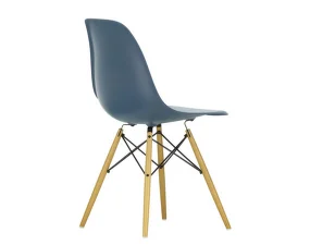Eames Plastic Side Chair DSW, sea blue