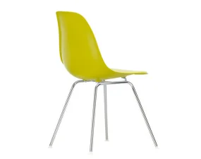 Eames Plastic Side Chair DSX, mustard
