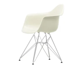 Eames Plastic Armchair DAR, pebble
