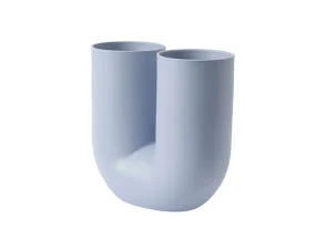 Kink Vase H26, light blue