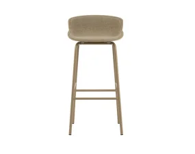 Hyg Barstool 75 cm Front Upholstery, sand/Synergy