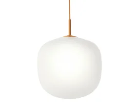 Rime Pendant Lamp Ø37, opal/orange