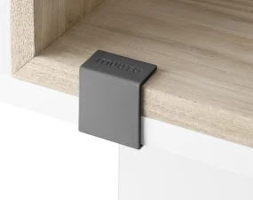 Stacked Clips 5pcs, grey