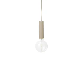 Collect Socket Pendant High, cashmere