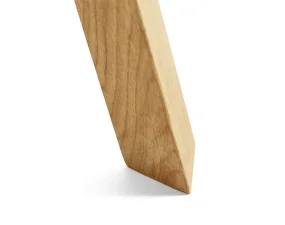 Triangle Leg Table L200, oiled oak
