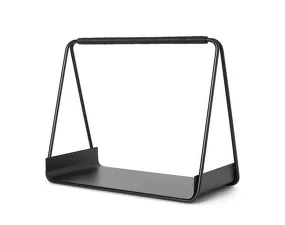 Port Wood Basket, black