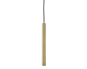 Pipe One Pendant Lamp, brass/black