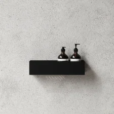 Bath Shelf 40, black