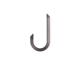 Curve Mini Hooks 2 pcs, matt brown