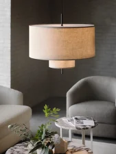 Margin Pendant Lamp Ø50, beige