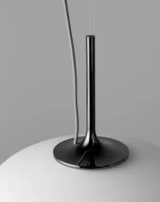 Stemlite Pedant Lamp, black chrome