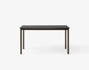 Drip HW58 Table, bronzed / black laminate