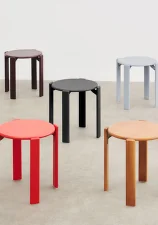 Rey Stool, deep black