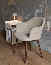 Rely HW79 Armchair, Karakorum 003/walnut