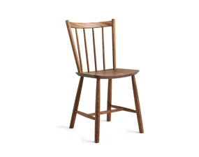 J41 Chair, dark oiled oak