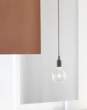E27 Pendant Lamp, dark grey