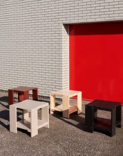 Crate Side Table, london fog