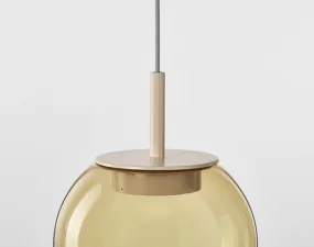 Orbis 300 PC1290 Pendant Lamp, amber / ochre matte