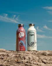 Clima Bottle 0.5l, groovy white