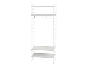 String Hallway R Shelving Set, white