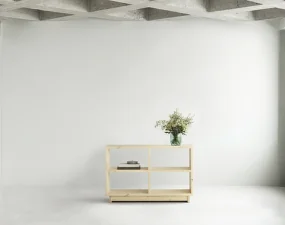 Plank Bookcase Medium, pine