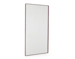 Arcs Mirror Rectangle L, burgundy
