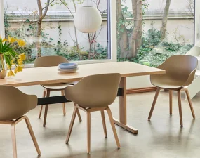 AAC 222 Chair Oak Veneer, clay