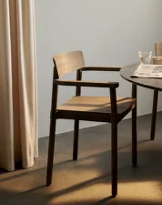 Betty TK10 Armchair, smoked oak