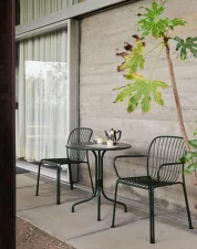Thorvald SC96 Café Table, bronze green