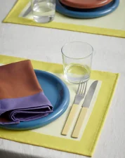 Ram Place Mat, yellow