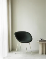 Mat Armchair Steel, hemp/Steelcut Trio 0966/cream
