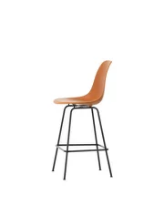 Eames Plastic Counter Stool Low, rusty orange
