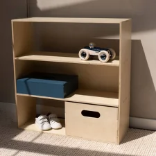 Kiddo Shelving, birch