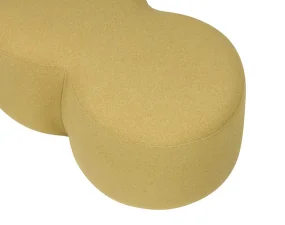 Umbo Pouf, yellow pear