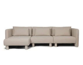 Dase Sofa Armrest End Right Module, Soft Bouclé natural