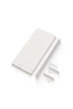 New Works Magazine Shelf Kit, white/white