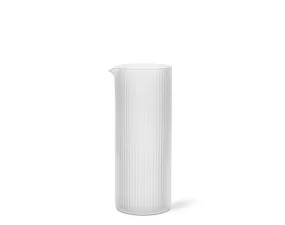 Ripple Milk Jug, frosted
